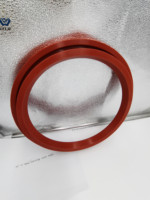 DN80 DN200 Bague d'étanchéité de soupape dôme en silicone résistant aux hautes températures FKM Caoutchouc Acier Matériel Applications mécaniques industrielles