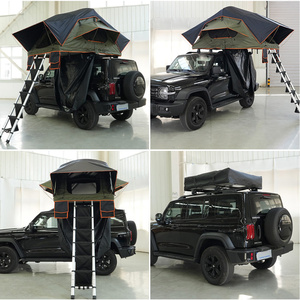 Car Roof Top <b>Tent</b> Outdoor Camping Four-Season Family <b>Tent</b> with 60mm High-Density Mattress and Aluminum <b>Frame</b> - Product Image 2