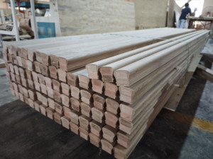 Tùy chỉnh màu Đỏ sồi tay vịn cho cầu thang lan can & lan can lan can Phụ kiện từ Việt Nam nguồn nhà máy - Product Image 3