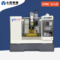 Machine-outil CNC à 5 axes de vente chaude VMC650 centre d'usinage vertical de broche à haute rigidité de haute précision
