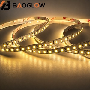 Tira de LED OEM ODM BHJ-2835-120D sin Caída de Voltaje, 24V 8W/M, 8mm, PCB de Cobre 18/75, Ra85, 3000K-6500K, Iluminación Decorativa Flexible para Interiores - Product Image 3