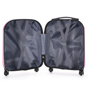 Valise de <span class=keywords><strong>voyage</strong></span> pour enfants en ABS PC de 18 pouces, motif dessin animé mignon, anti-écrasement, résistante aux rayures et à l'usure, avec fermeture éclair et roulettes pivotantes - Product Image 2