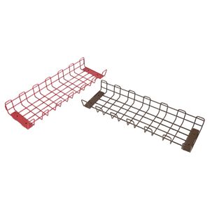 Support d'angle en L noir et support droit avec vis attache d'angle <span class=keywords><strong>pour</strong></span> étagères Kit d'assortiment de support de joints en acier - Product Image 2