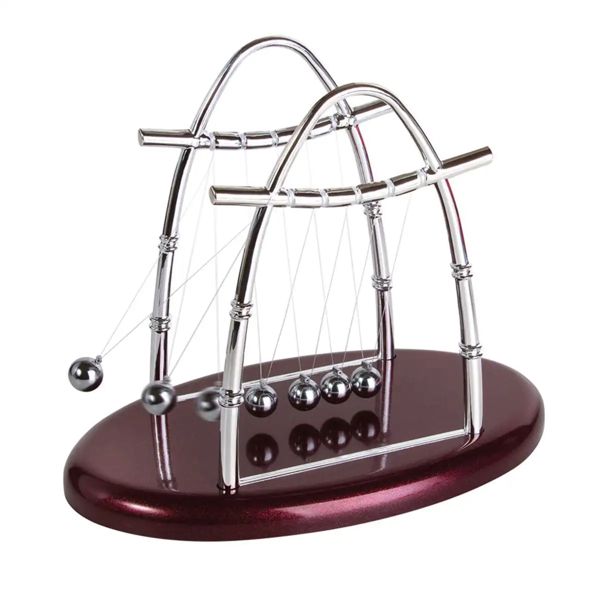 Wholesale Newton Pendulum Newton's wooden base Cradle Balance Ball newton cradle