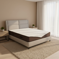 Matelas en mousse à ressort hybride Home Grade pour le soutien de la colonne vertébrale Matelas de lit ignifuge dans une boîte