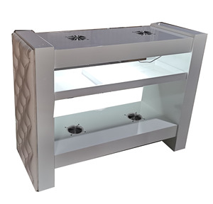 โต๊ะทำเล็บแบบหรูหรา5ปี,โต๊ะสีขาวมันวาวสูงสไตล์ฝรั่งเศสคลาสสิคปี<span class=keywords><strong>2022</strong></span>โต๊ะทำเล็บมือ - Product Image 1