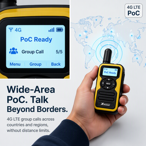 วิทยุสื่อสาร XUNLIBAO D8 4G LTE PoC Walki Talki ระยะ 5000 กม. ขนาดกะทัดรัด พกพาสะดวก น้ำหนัก 67.5 กรัม วอล์คกี้ทอล์คกี้ระยะไกล - Product Image 2