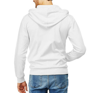 Sweat-shirts à capuche zippés personnalisés par le fabricant, sublimation, haute qualité, poids lourd, entièrement zippés - Product Image 4