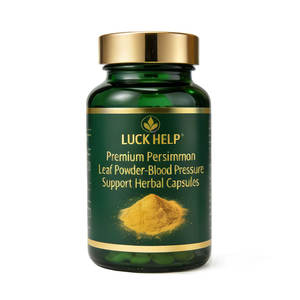 كبسولات مكمل عشبي من أوراق الكاكي - دعم طبيعي لضغط الدم - 60 كبسولة/زجاجة - Product Image 1