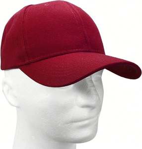 Unisex Adjustable Cotton Baseball Cap Custom Logo Sports Hat for Men Women Outdoor Casual Snapback Bulk Wholesale Puff Printing - Product Image 1