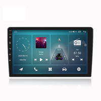 Pemutar Radio mobil versi Android 8 Core, sistem Audio Monitor dasbor mobil Output RCA navigasi GPS mobil dengan Slot Sim 4G