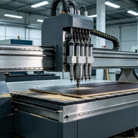 Router CNC TIANXIANG de Accionamiento Directo con Cambio de Herramienta, 8-16 Posiciones de Herramienta, Personalizable Según sus Necesidades, 220V/380V, 1 Año de Garantía