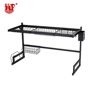 Nhà bếp 2 tầng lưu trữ giá có thể thu vào có thể điều chỉnh bồn rửa kệ kim loại lưu trữ chủ Kệ chống bụi khung bồn rửa có thể thu vào - Product Image 2