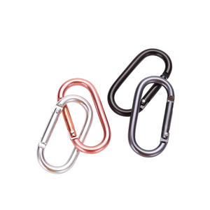 Clip de sac ovale en aluminium, crochet multifonction détachable pour petits sacs, bouteilles d'eau, écouteurs, capacité de charge de 20kg - Product Image 3