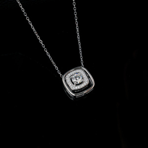Collar de Plata 925 con Diamante Cultivado en Laboratorio - Product Image 3