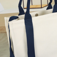Sac fourre-tout en toile personnalisé avec logo, vente en gros, sac d'épicerie réutilisable écologique, fabricant pour salons professionnels, OEM