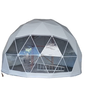 Personalizado estilo <span class=keywords><strong>Jordan</strong></span> Marco de metal vidrio redondo jardín iglú cúpula tienda hotel para Resort Hotel - Product Image 1