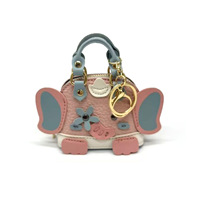 En gros, Mini sac à main de luxe nouvelle mode, porte-clés pendentif de créateur avec petits charms décoratifs, en cuir PU, support de sac