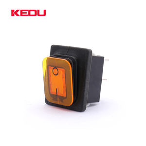 KEDU HY12-<span class=keywords><strong>15</strong></span> Haute Qualité 250V 16A IP65 Antipoussière Étanche Interrupteur À Bascule Avec Led - Product Image 2