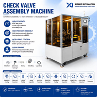 Mesin Uji Katup Otomatis Kecepatan Tinggi XUNNUO Motor Engine PLC Sensor Presisi 600W/1200W Multi-Tegangan Garansi 1 Tahun