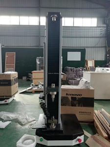 ASTM D790 1KN 5KN Tek Kolonlu Bilgisayarlı Servo Kontrollü Sert Plastik 3 Noktalı Bükme Test Cihazı - Product Image 2