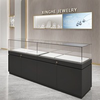 Vitrine de Comptoir Verrouillable en Verre pour Bijoux et Téléphones Mobiles, Modèle Chine, avec Présentoir d'Objets de Musée, pour Usage Commercial