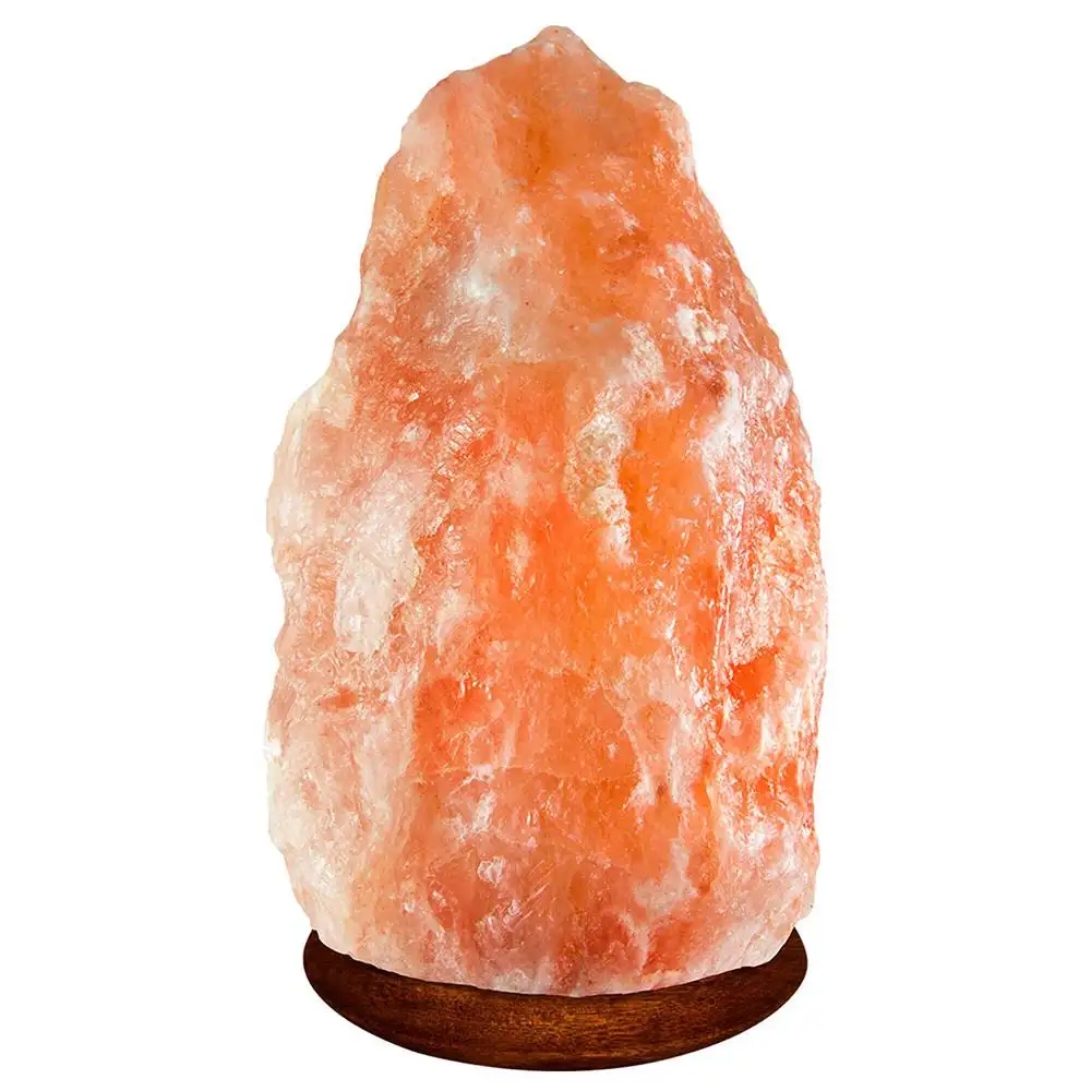 Хит продаж, белый розовый камень из Пакистана, небольшие натуральные соляные лампы 1-2 кг для домашнего декора