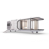 Maison modulaire préfabriquée moderne et écologique avec installation rapide sur site