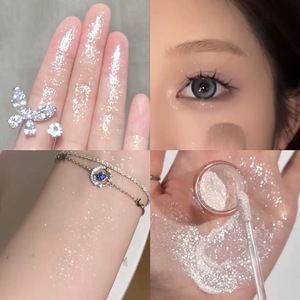 Mỹ phẩm bột kim cương kim loại cao sắc tố long lanh Duochrome ánh sáng lung linh Loose Eyeshadow tối fairvegan Holographic bóng mắt - Product Image 6