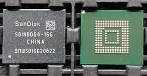 SDINBDG4-16G iNAND 7250 <b>16GB</b> eMMC 5.1 HS400 Industrial MLC BGA 153 2.7V 3.6V - Product Image 2