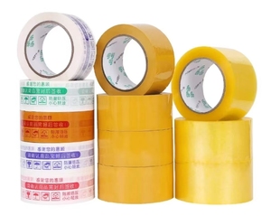 Factory <strong>Wholesale</strong> Self Adhesive <strong>Tape</strong> Bopp Jumbo Roll Cinta Adhesiva Transparent Clear <strong>Brown</strong> <strong>Packing</strong> <strong>Tape</strong> for Sealing Carton - Product Image 2