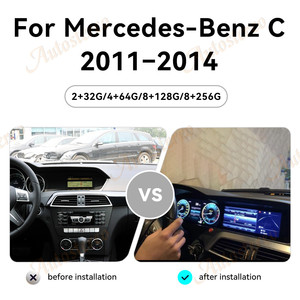 Autostereo Android Car <span class=keywords><strong>CD</strong></span> Stereo DVD Player para mercedes-benz Clase C 2011-2014 Carplay Navigation HeadUnit Tape Recorder - Product Image 2