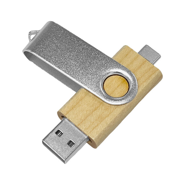 2026 New Ideal Product ECO-Friendly Bamboo Custom Logo USB Flash Drive with High Speed Transfer for Back to School
