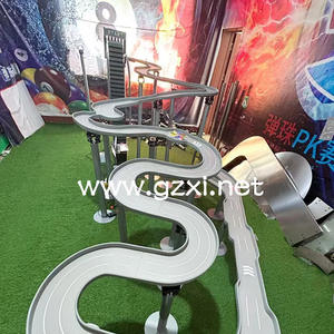 Ensemble de Pistes à Billes Créatives pour Enfants HUAXI Jeu de Course de Flipper Intérieur Jeu de Billard Spécial Divertissement Sportif Écologique - Product Image 2