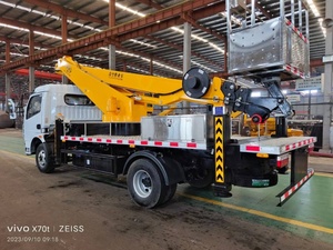 <span class=keywords><strong>Camión</strong></span> Manlift de 22m, plataforma de trabajo aérea, plataforma flotante montada en Dong Feng, <span class=keywords><strong>camión</strong></span> de operación de gran altitud - Product Image 4