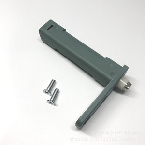 Bisagra de puerta de refrigerador de plástico H2 sin posicionamiento para congelador comercial de cuatro o seis puertas con tornillos y piezas de eje - Product Image 3