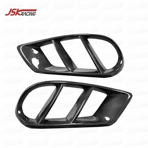 Rejilla de ventilación de parachoques delantero de fibra de carbono para MERCEDES BENZ, modelos <span class=keywords><strong>C</strong></span>-CLASS, W205, C43, AMG <span class=keywords><strong>COUPE</strong></span>, años 2015 a 2018 - Product Image 1
