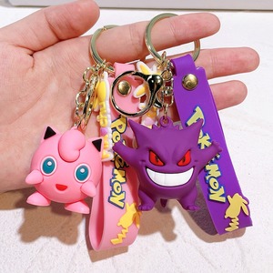 Wholesale <strong>Pokemoned</strong> Figures Keychain <strong>Keyring</strong> 3d <strong>Pokemoned</strong> Cartoon Character Pvc Rubber Keychain - Product Image 3