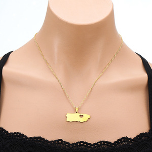 Nuevo Collar <span class=keywords><strong>de</strong></span> Moda con Colgante <span class=keywords><strong>de</strong></span> Corazón Hueco Liso <span class=keywords><strong>de</strong></span> Acero <span class=keywords><strong>de</strong></span> Titanio Dorado <span class=keywords><strong>de</strong></span> <span class=keywords><strong>Puerto</strong></span> <span class=keywords><strong>Rico</strong></span> <span class=keywords><strong>para</strong></span> Mujer, Cadena <span class=keywords><strong>para</strong></span> Clavícula - Product Image 3