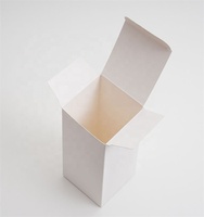 Boîte d'emballage blanche personnalisée, coffret cadeau en papier pour étiquette privée, emballage cosmétique, vente en gros, 50 pièces