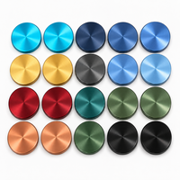 Marqueur de golf en aluminium et acier inoxydable, mini stylo en métal, couleur anodisée, usinage CNC 5 axes, perçage