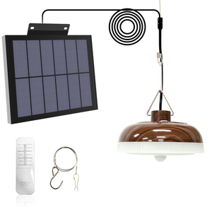 Luces colgantes solares duraderas impermeables Eshine con control remoto para áreas exteriores o interiores - Product Image 1
