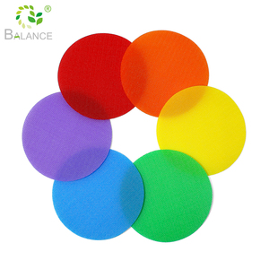 <span class=keywords><strong>Amazon</strong></span> Venta caliente 4 pulgadas alfombra marcadores sentado lugar gancho y bucle puntos <span class=keywords><strong>para</strong></span> el aula preescolar y - Product Image 4