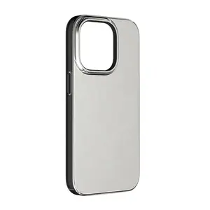 Coque de téléphone miroir antichoc pour iPhone 13 14 15 Pro Max PC TPU IMD coque de protection pour téléphone