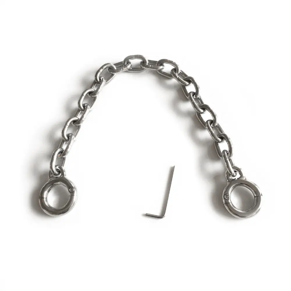 Le dita dei piedi in acciaio inox anello dita dei piedi bondage polsini a lunga catena catene del sesso bdsm fetish slave restrizioni metallo giochi per adulti giocattoli del sesso