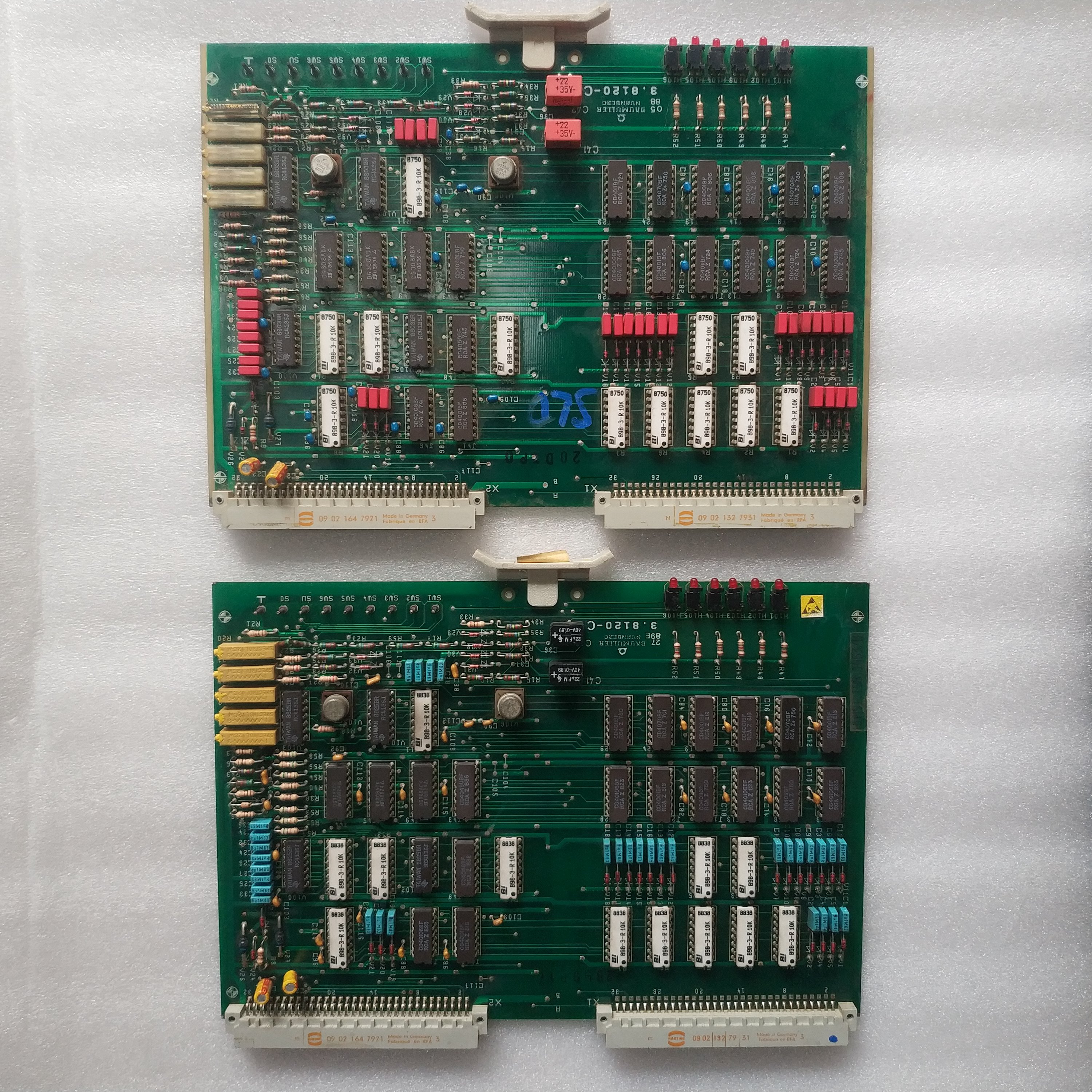 Original SLO SPV WAN SRJ Control Card 91.198.1453 for HEIDELBERG