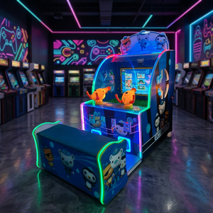 Máquina recreativa de disparos de agua Frozen Sharp Shooter con pantalla de 32 pulgadas, juego para 2 jugadores, 550W - Product Image 2