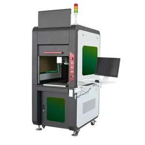 30W 50W 60W 100W Fiber Laser Mopa Laser Markering Machine Marker Jpt Diepe Lasergravure Metaal Met Roterende