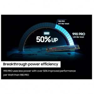 สินค้าใหม่ในสต็อก 990 PRO SSD 4TB PCIe 4.0 M.2 2280 ฮาร์ดไดรฟ์แบบโซลิดสเตทภายในสำหรับแล็ปท็อป - Product Image 2