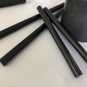 Barre ronde en plastique noir résistant à la corrosion, <span class=keywords><strong>tige</strong></span> en PTFE remplie <span class=keywords><strong>de</strong></span> carbone à 5%, <span class=keywords><strong>10</strong></span>%, 15%, 25%, diamètre 5-350 mm, certifiée ISO9001/qualité alimentaire - Product Image 4
